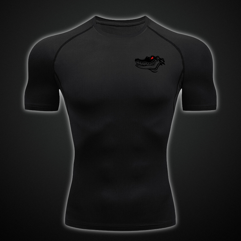 Scarlet Alligator Compression Shirt