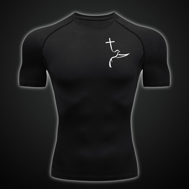 Dove Cross Compression Shirt