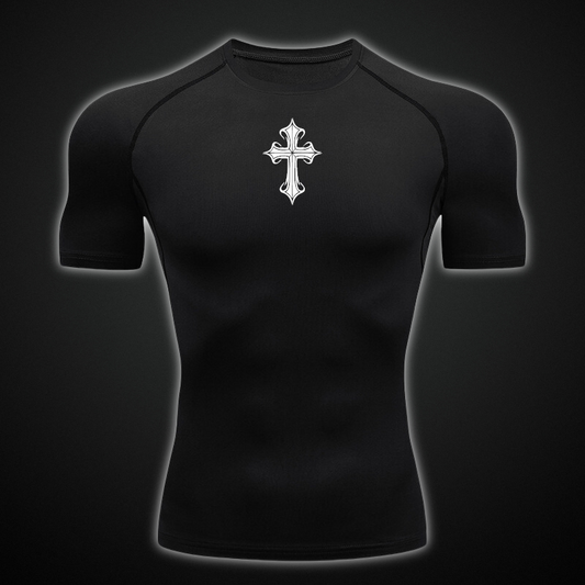 Steal Cross Compression Shirt