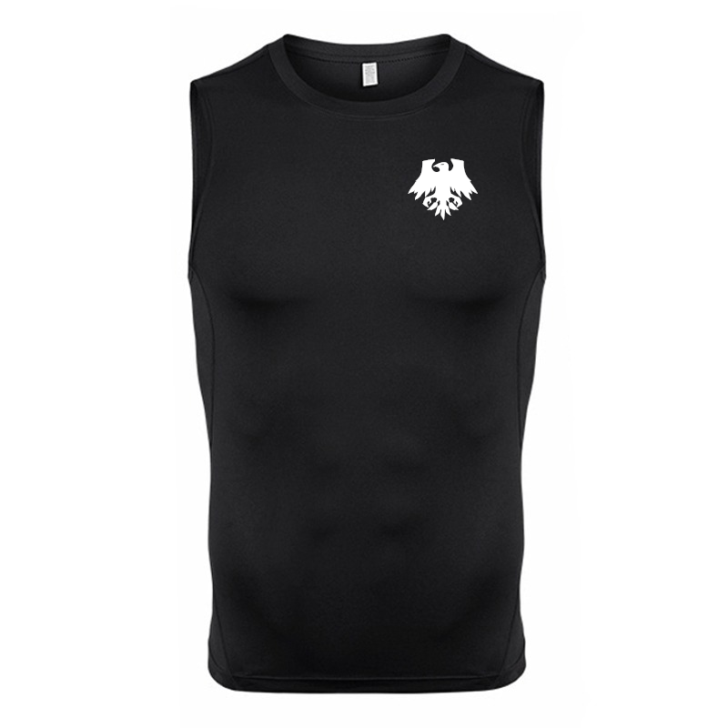 Crow Sleeveless Compression Shirt