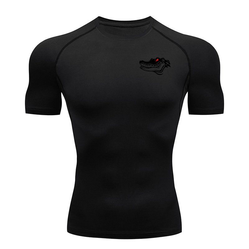 Scarlet Alligator Compression Shirt