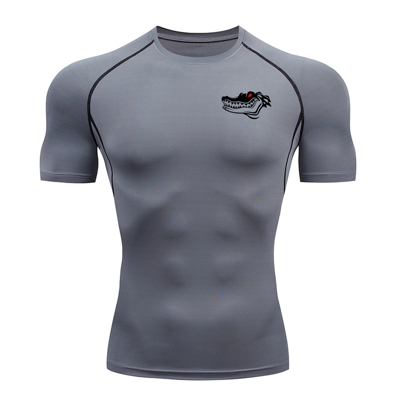 Scarlet Alligator Compression Shirt