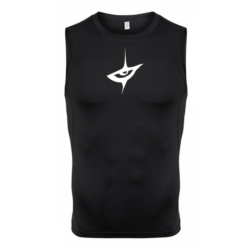 Evil Eye Sleeveless Compression Shirt