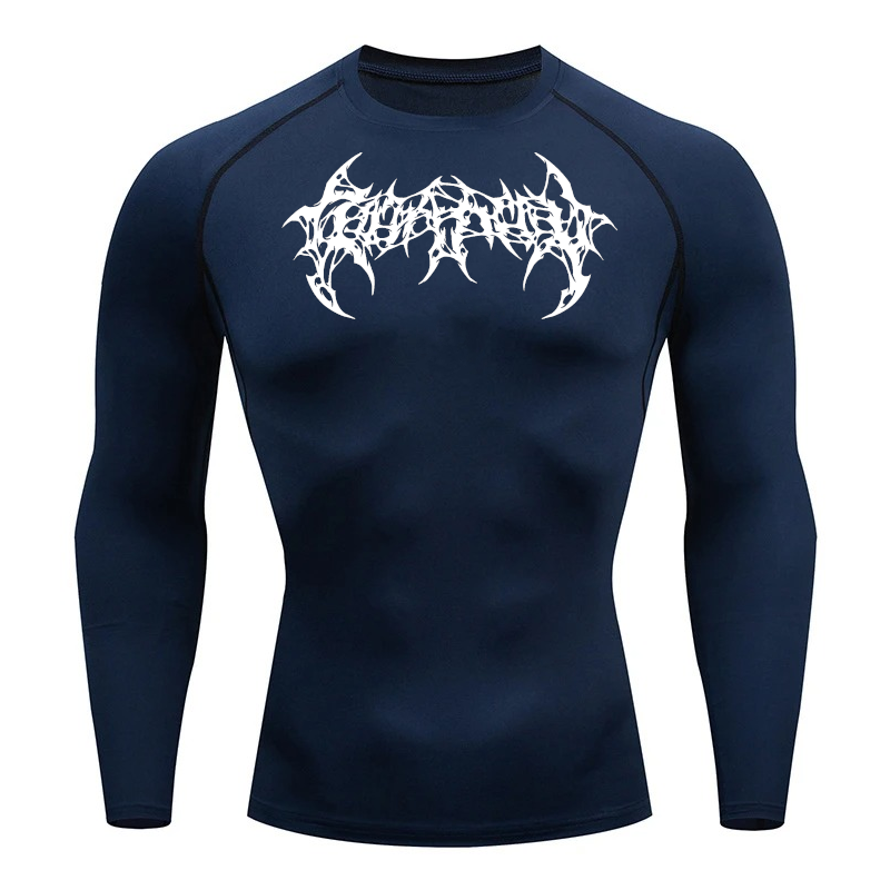 Graphic Compression Long Sleeve