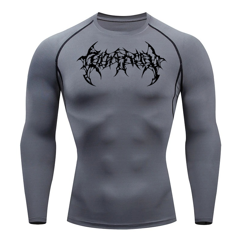 Graphic Compression Long Sleeve