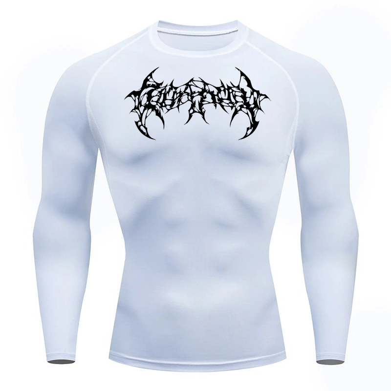 Graphic Compression Long Sleeve