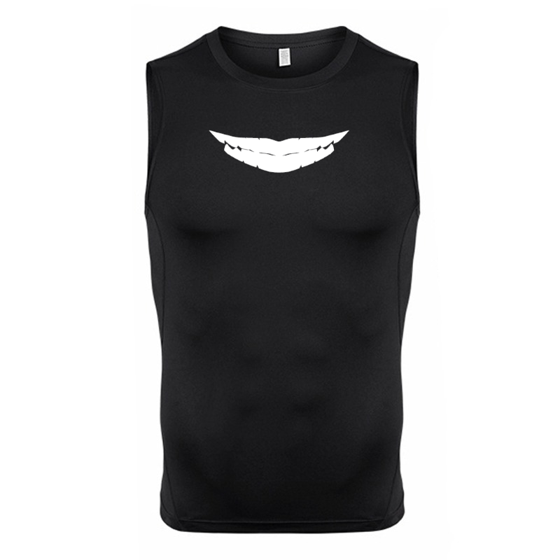 Grin Sleeveless Compression Shirt