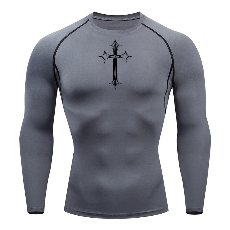 Sharp Cross Compression Long Sleeve