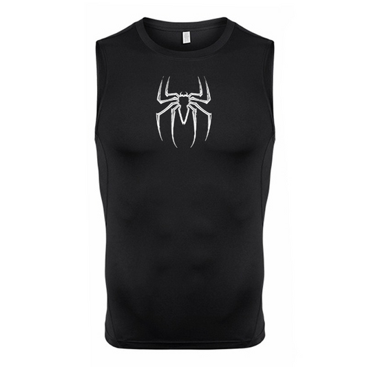 Spider Sleeveless Compression Shirt