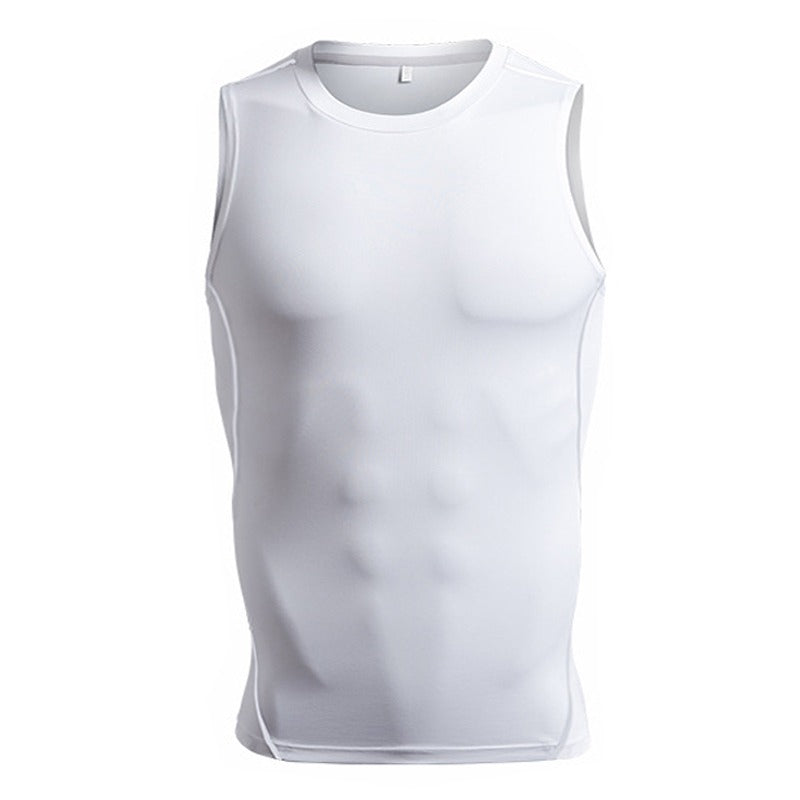 Blank Sleeveless Compression Shirt