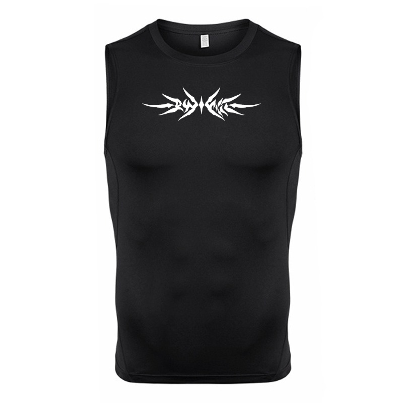 Wing Sleeveless Compression Shirt