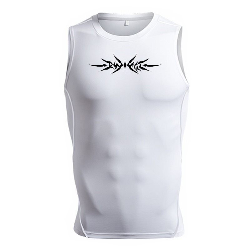 Wing Sleeveless Compression Shirt