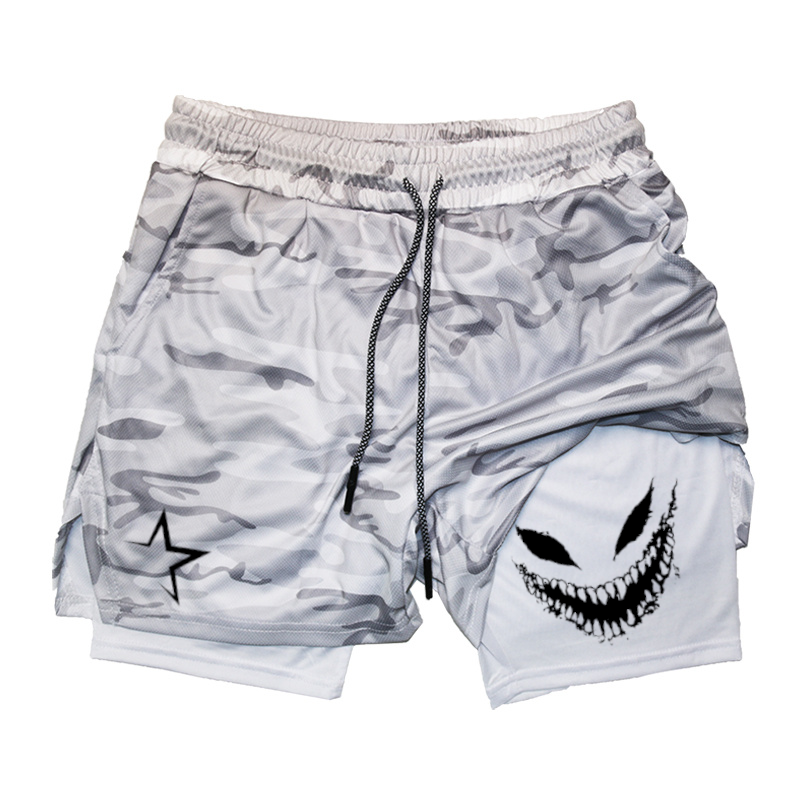 Evil Face Gym Shorts