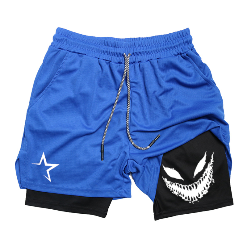 Evil Face Gym Shorts