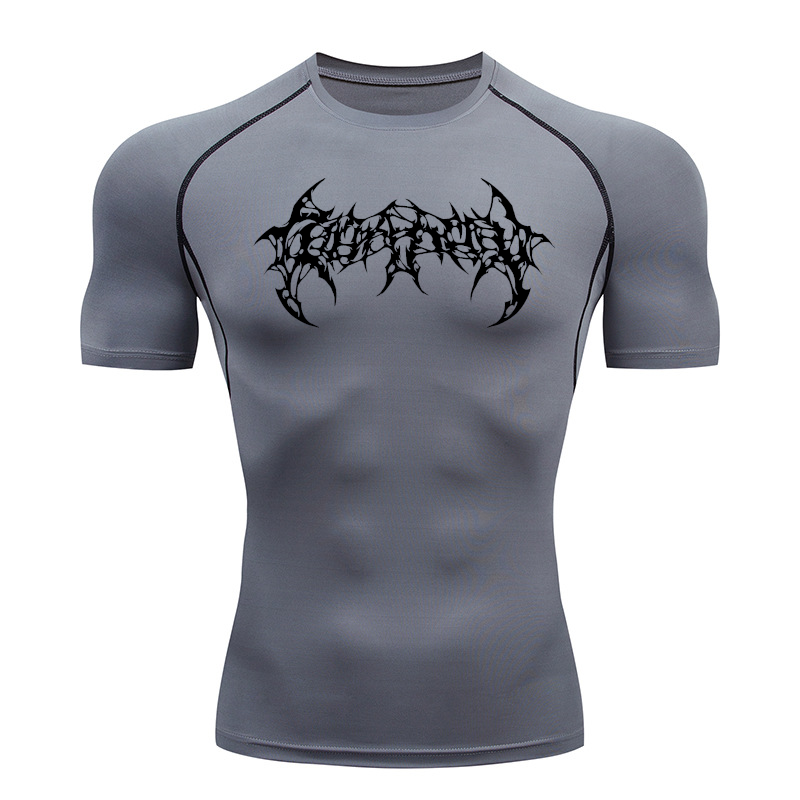 Graphic Compression Shirt