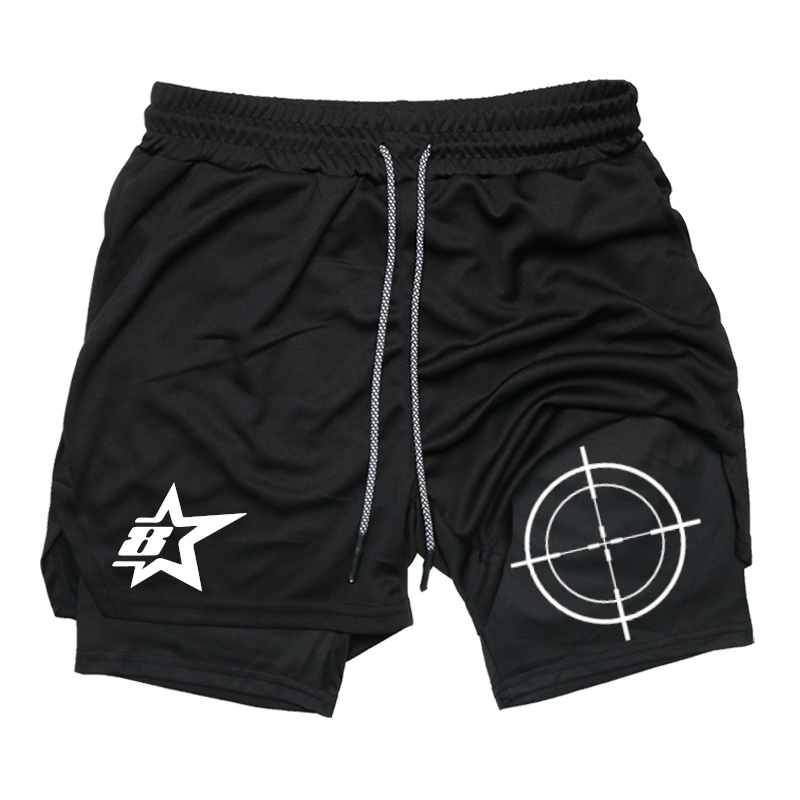 Number 8 Gym Shorts